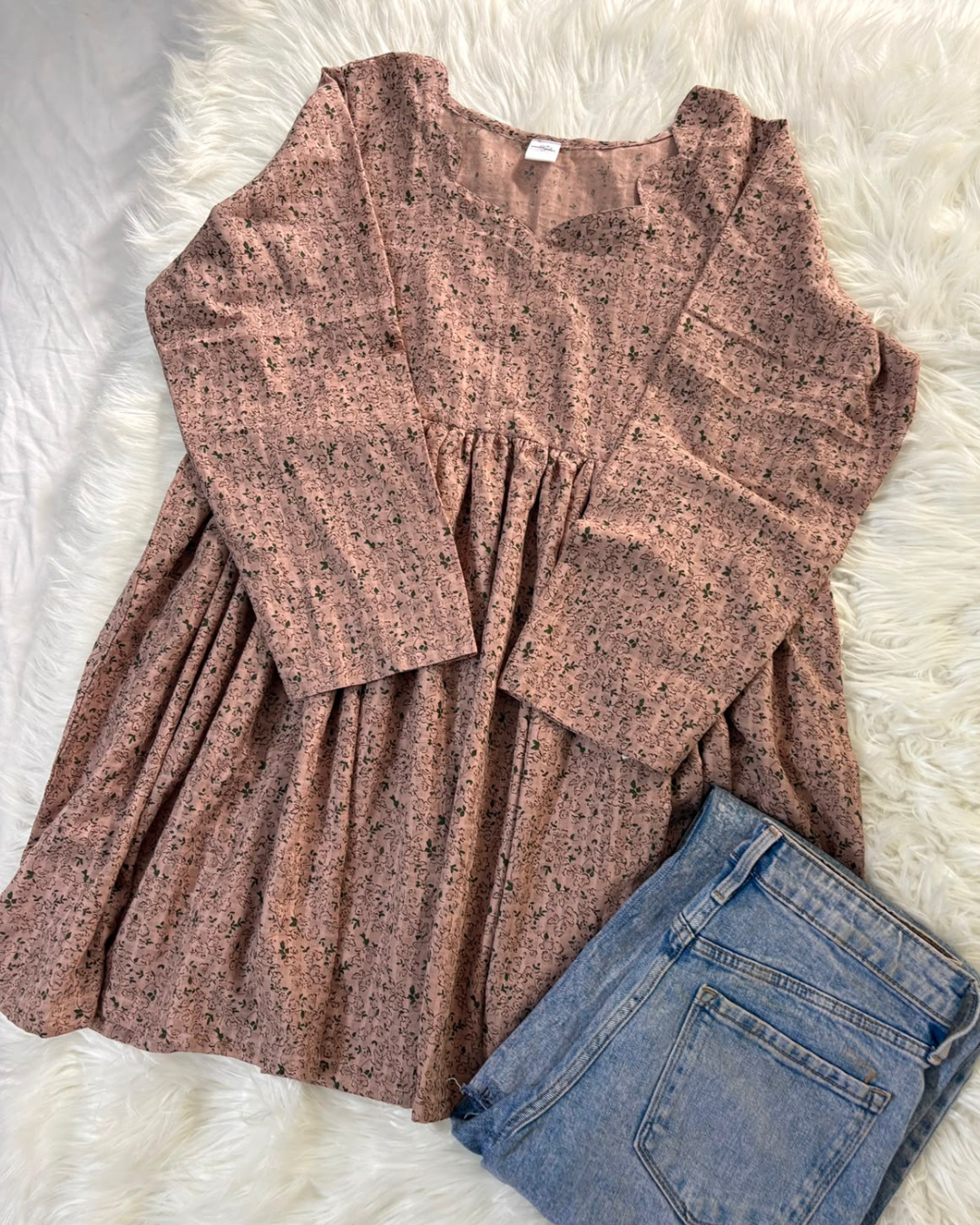 Coffee Brown Chikankari Kurti