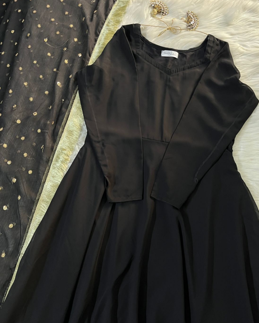 Ghazal - Long Frock 2 Pcs